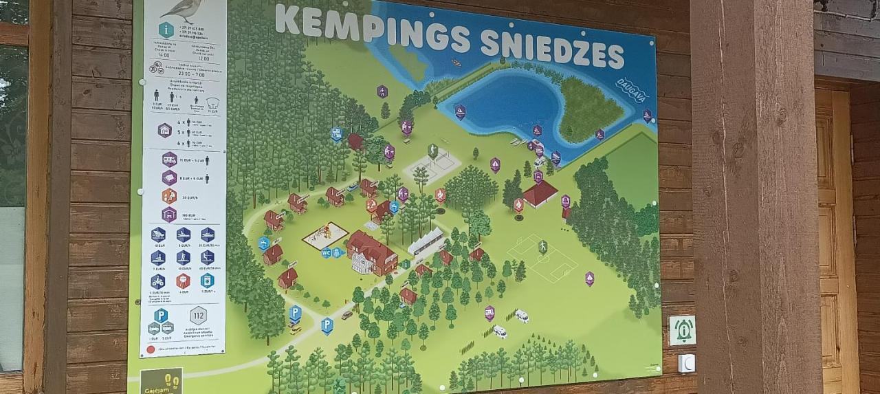 Kempings Sniedzes Kegums Exterior photo